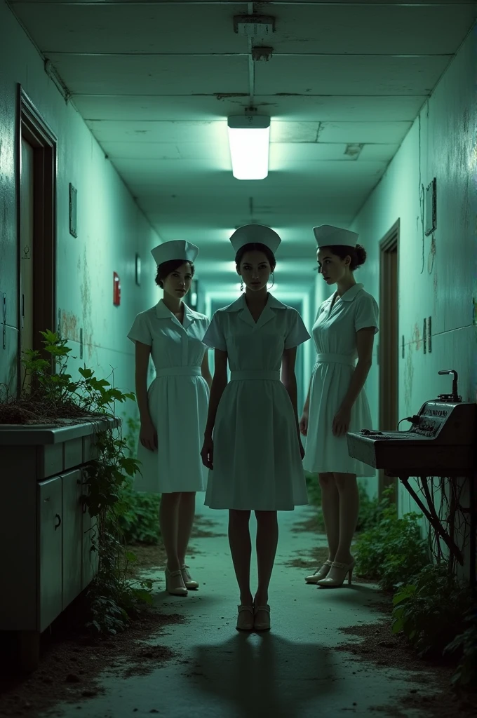 A horror hospital with hot nursers