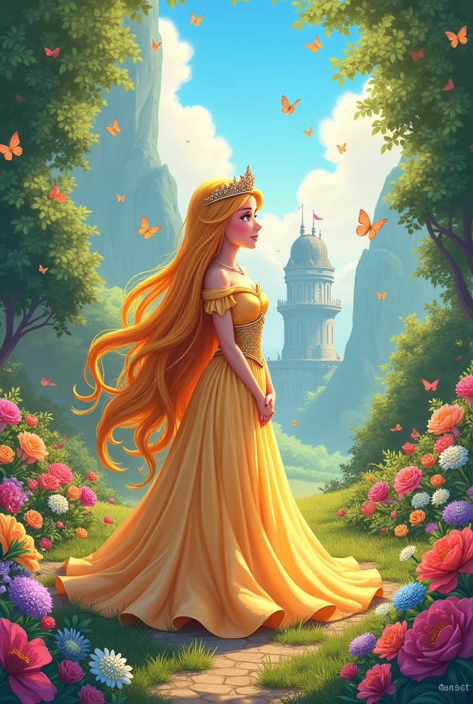 A 3-template princess comic with a happy love ending