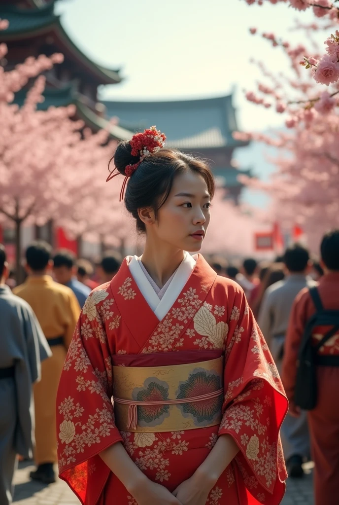 real,Japanese Revolution, It shows her inner peace and outer charm.。