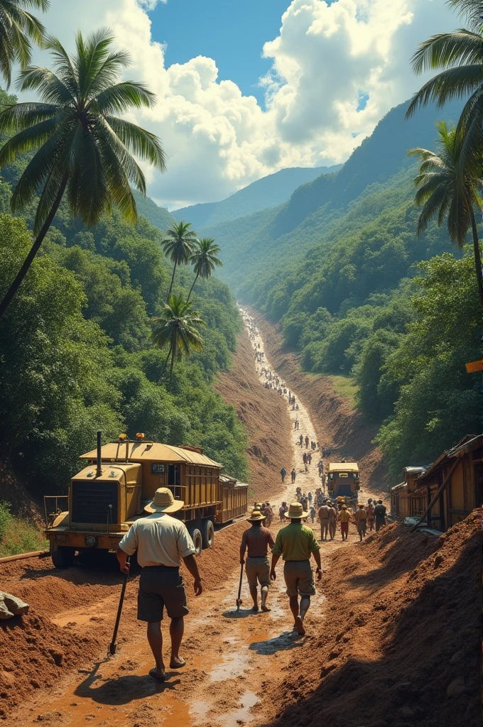 Labor during the construction of the Panama Canal 