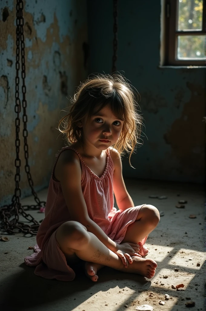 chained
