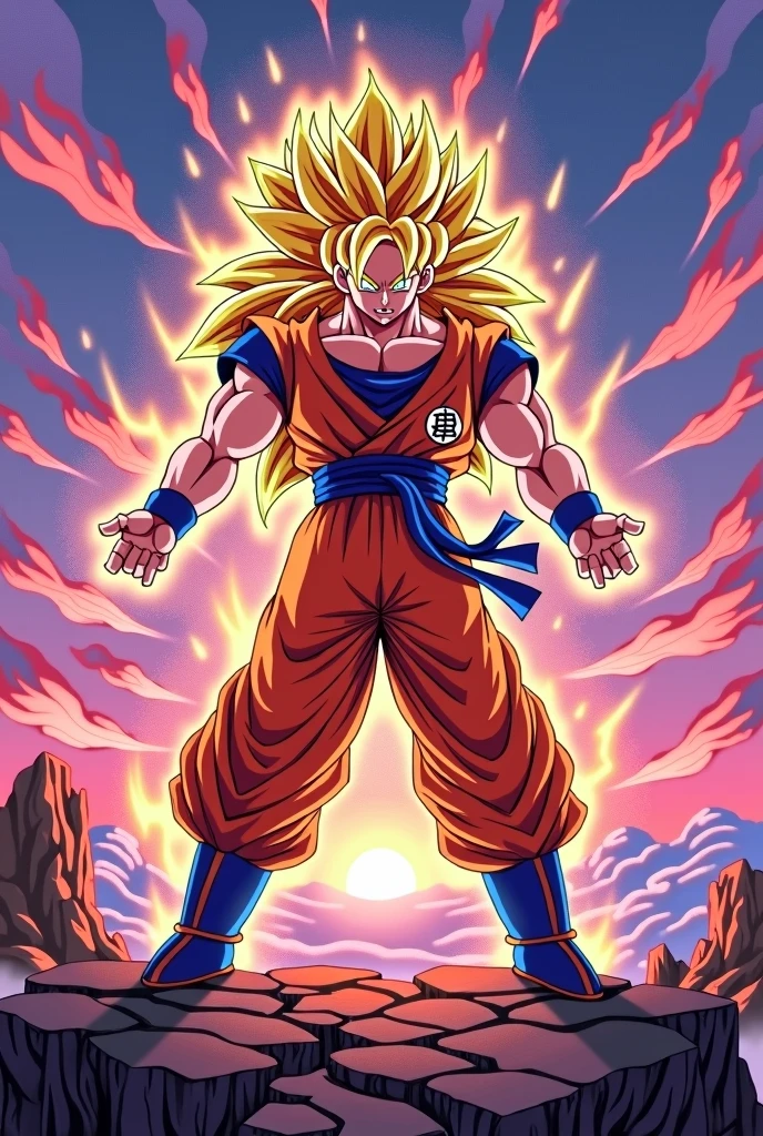 Goku, dragon ball Z, Super Saiyajin
