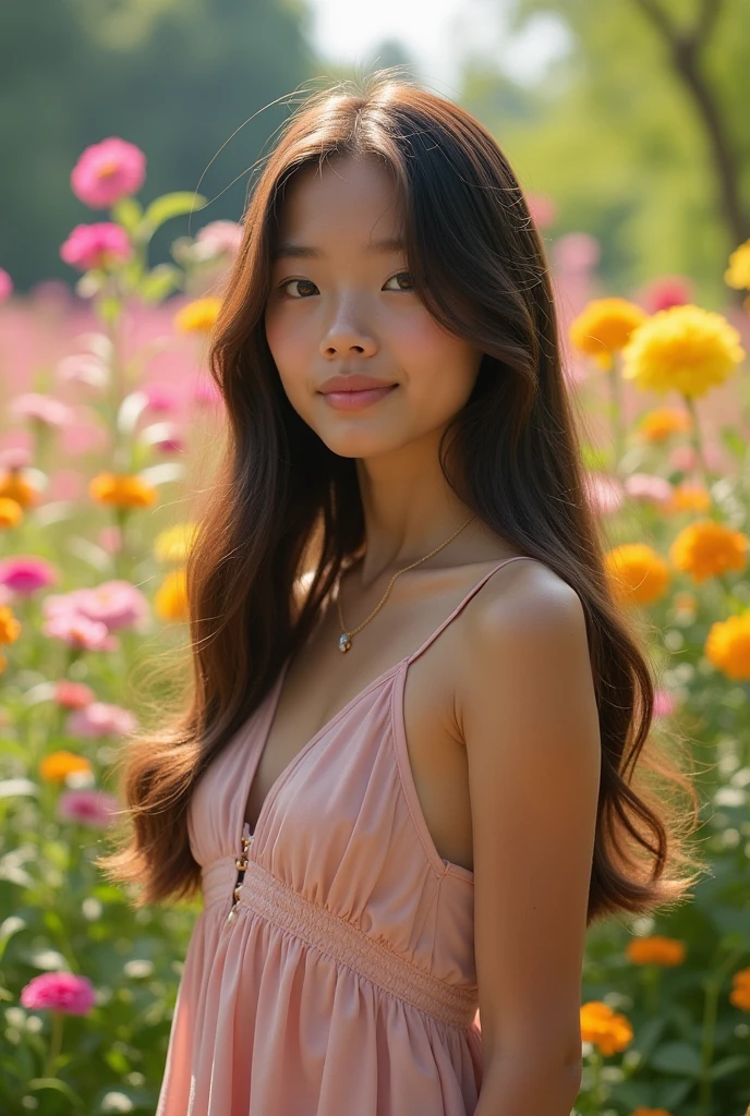 girl, 20 years neckline