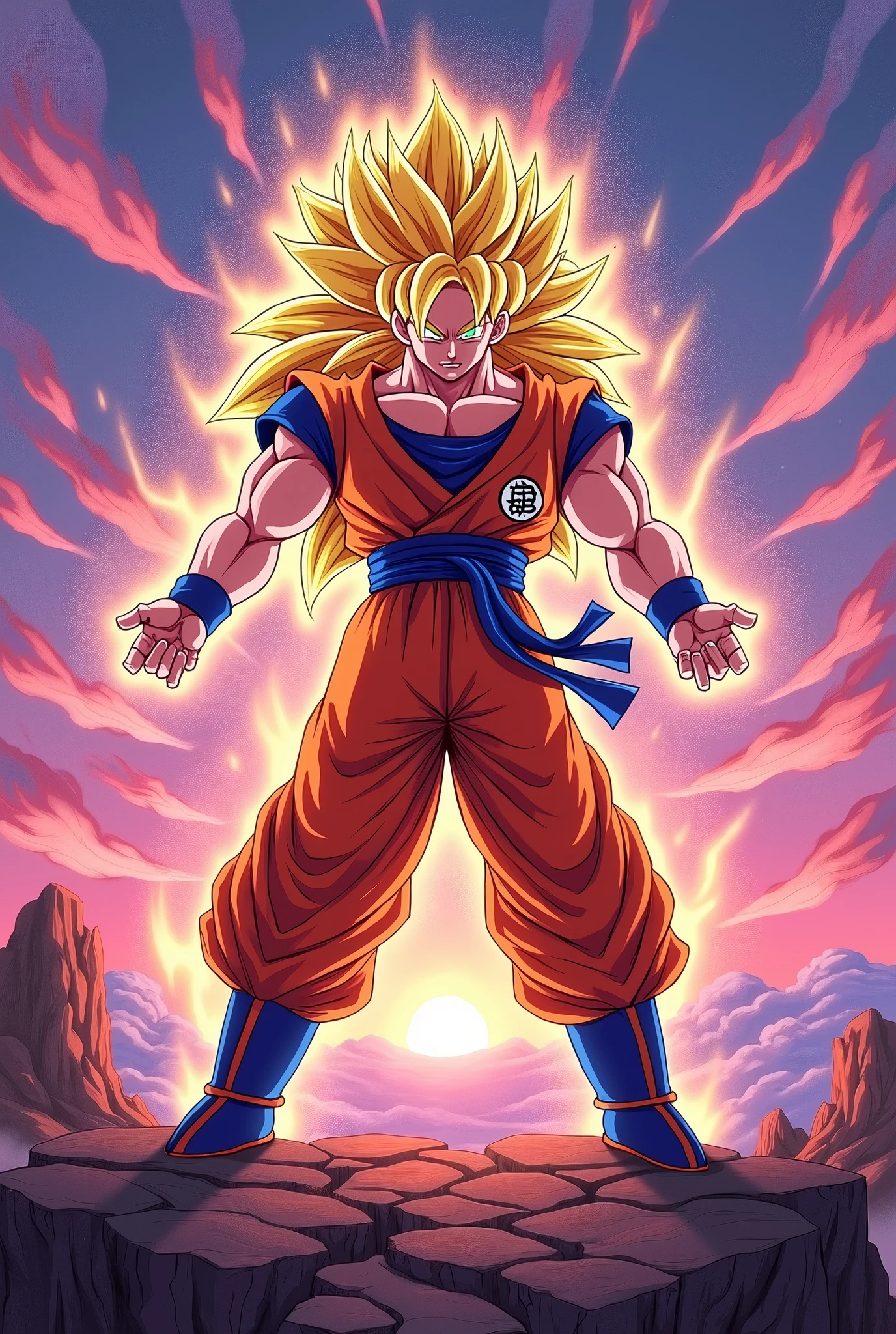 Goku, dragon ball Z, Super Saiyajin