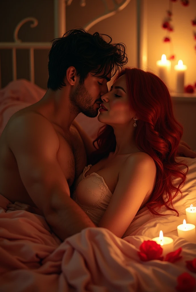 Man and woman having sex