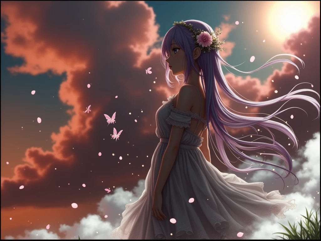 In a high-quality anime style that looks beautiful