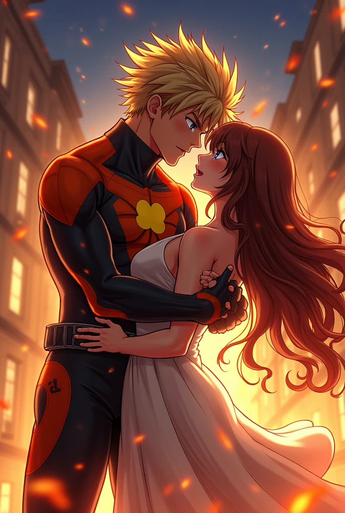 Bakugou katsuki fucking a brunette in good quality