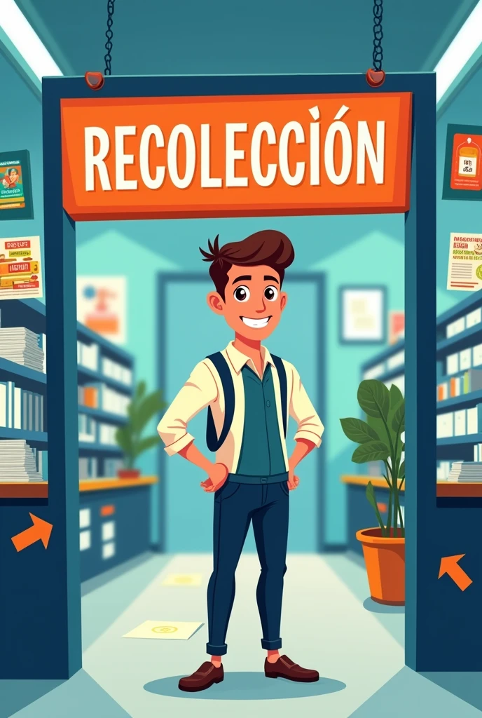 Yordanis, I need a sign in Spanish for a compulsory collection office.