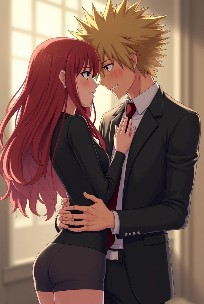 Bakugou katsuki fucking a brunette in good quality