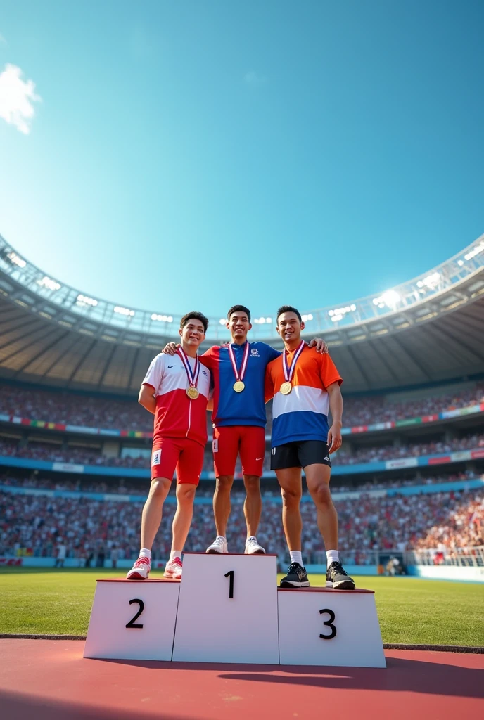 world ranking with podium