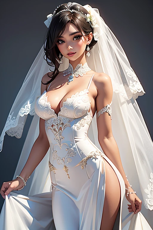 sexy wedding dress