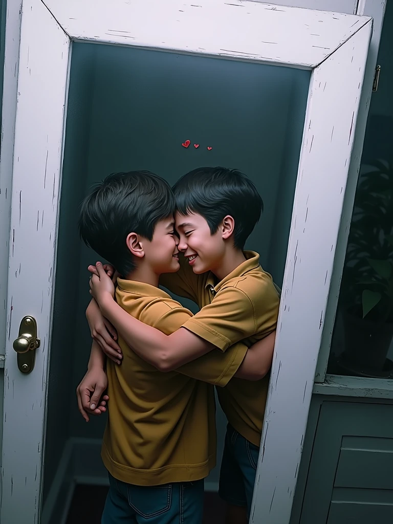 a man hugging his brother, intimate moment, emotional scene, warm embrace, brothers, close family, tender affection, heartwarming, strong bond, human connection, natural lighting, photorealistic, 8K, high-resolution, detailed, realistic, emotional, cinematic, dramatic, beautiful, serene, peaceful