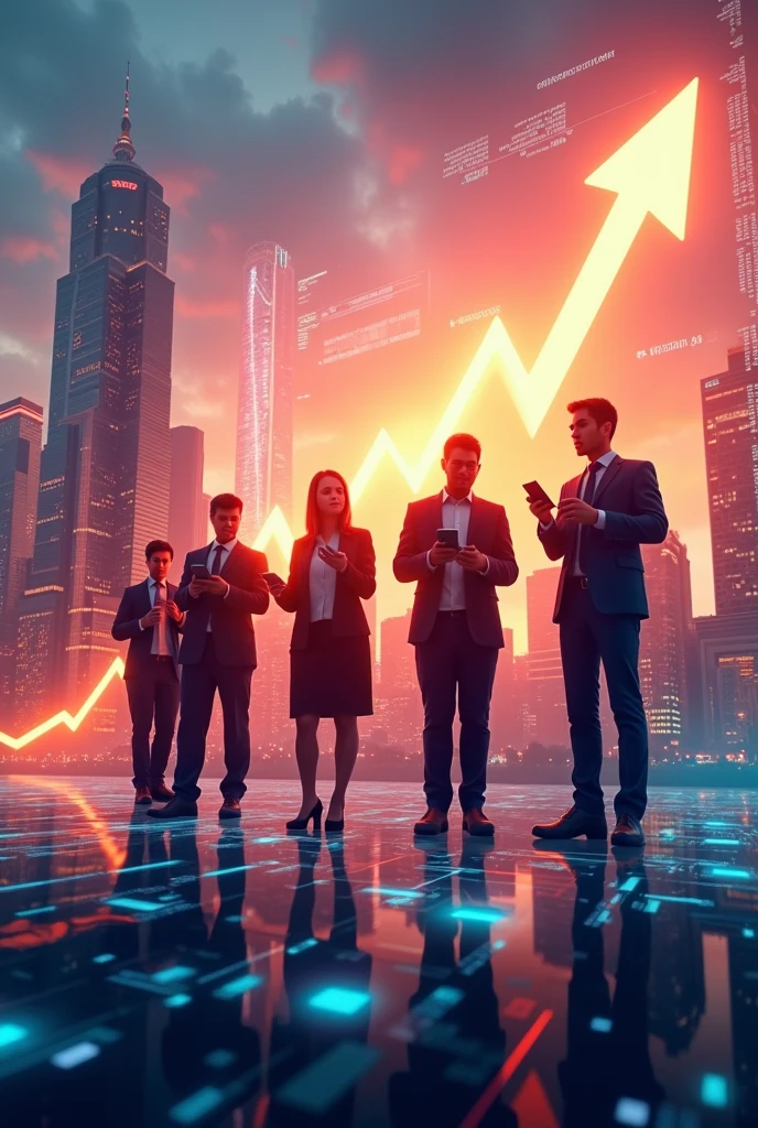 images of economic growth and economic indicator