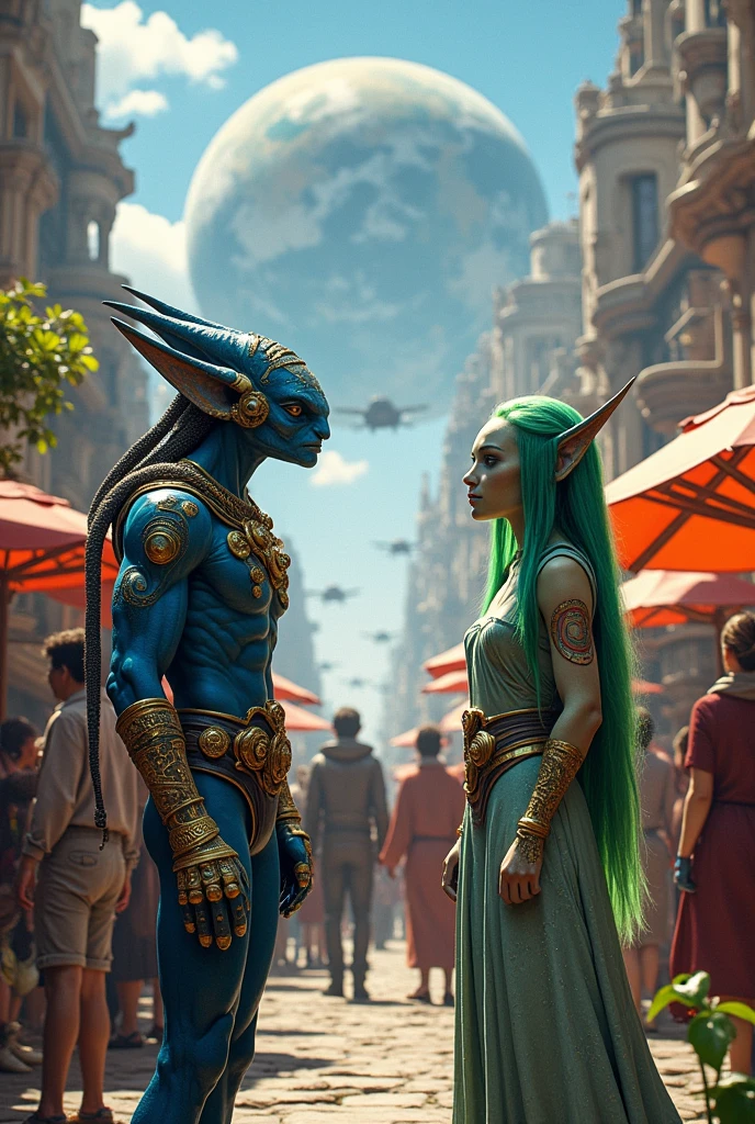 races of the galaxy on Earth