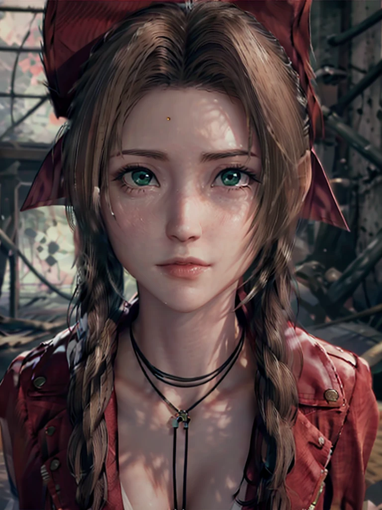 realistic, realism, photorealism, photo-realistic, high contrast, (photorealistic:1.4), 8k high definition detailed realistic, (best quality, masterpiece:1.2), NSFW, photon mapping, radiosity, physically-based rendering, best quality, highly detailed,1girl, ffalice, green eyes, jacket, dress, straw hat, flower, flower shop, city, inside,