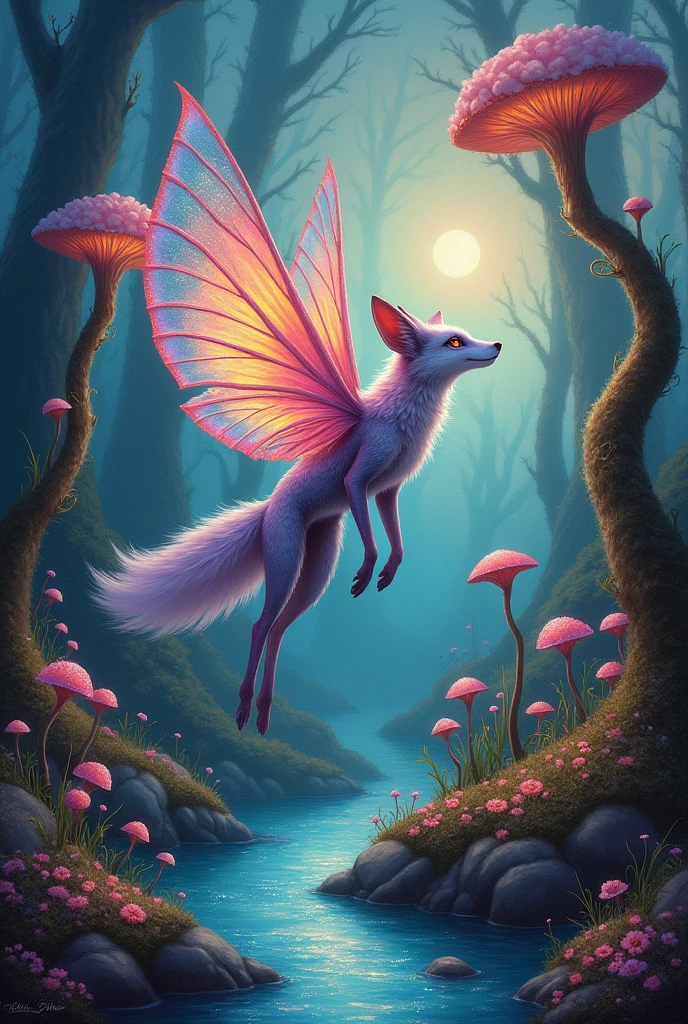 Create a surreal animal