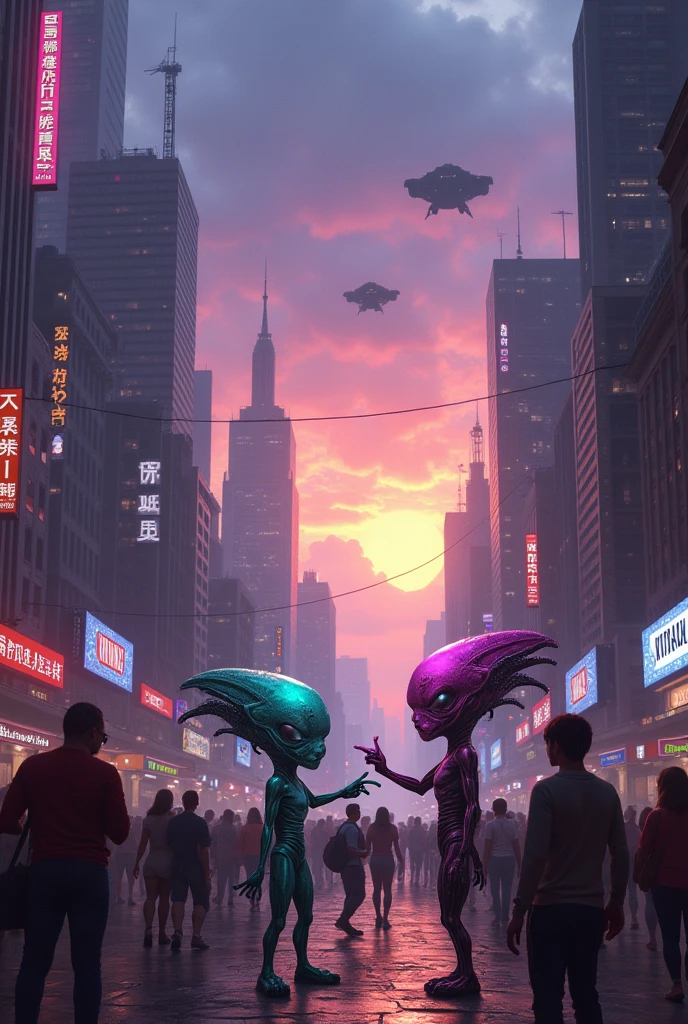 Extraterrestrials on planet Earth