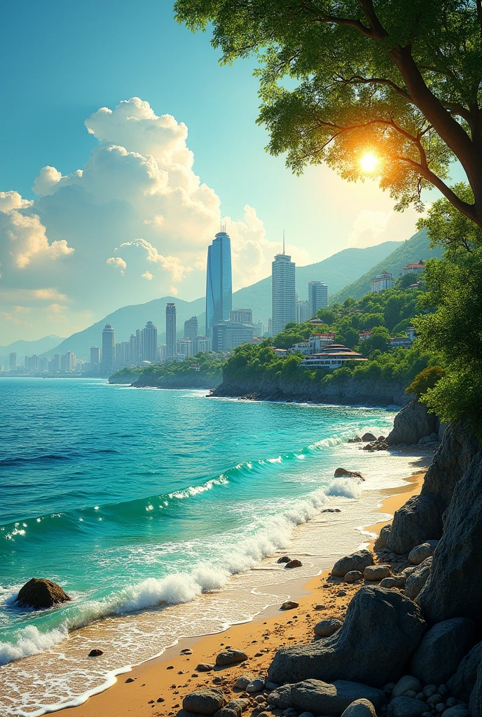 landscape from the sea to urban planning to the forest