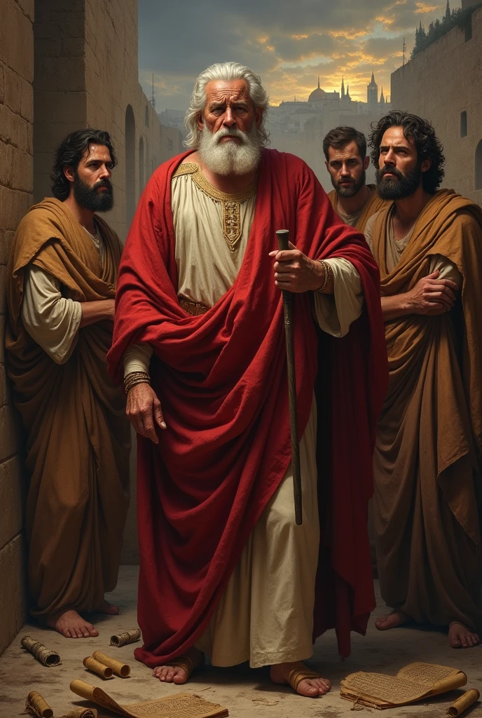 image of the family problems of King David