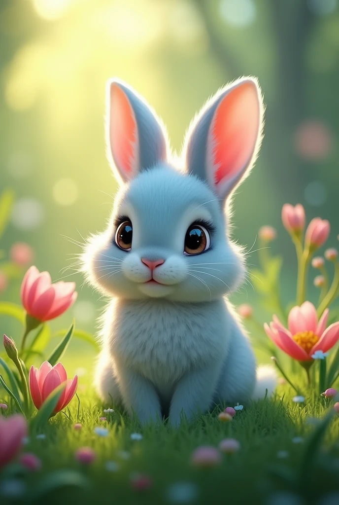 (translation:1.25), ((a bit青いうさぎ, Genuine)),translation,cute, a bit, baby, beautiful, Fantasy art, Deviant art, Trending Art Station, Digital Art, detailed, Realistic, Genuineのうさぎ, small,Cinematic shots,Cinematic portrait of rabbit, 