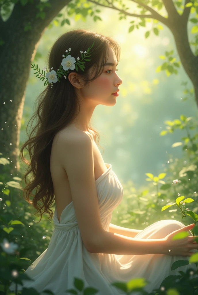 Woman nude