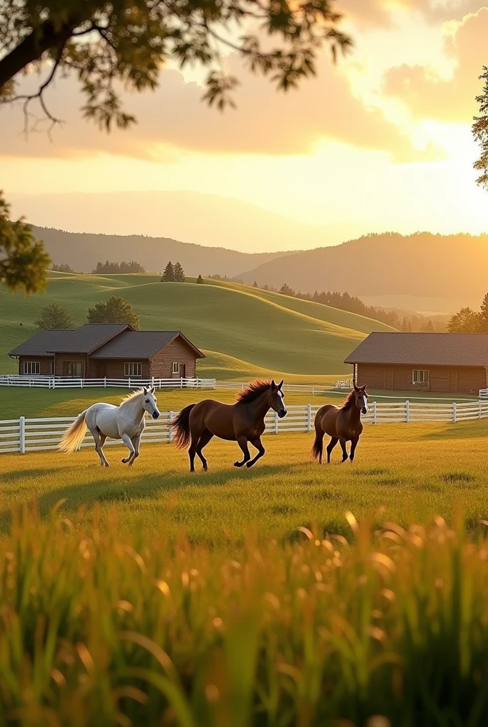 Horse ranch frame