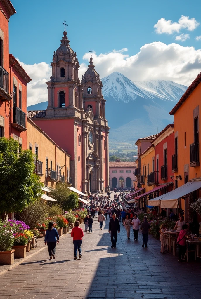 main square of arequipa peru