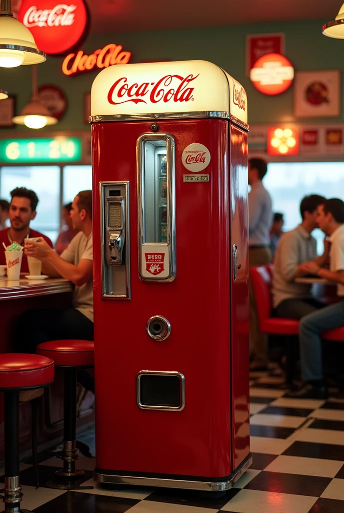 vintage coca cola soda machine