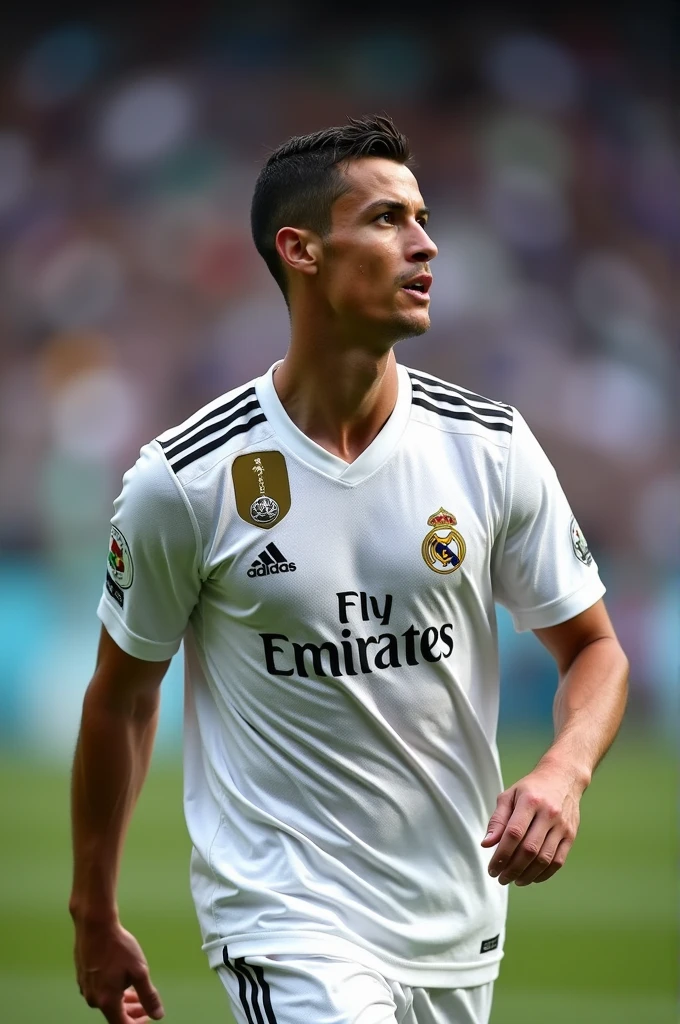 Generate Ronaldo in madrid shirt