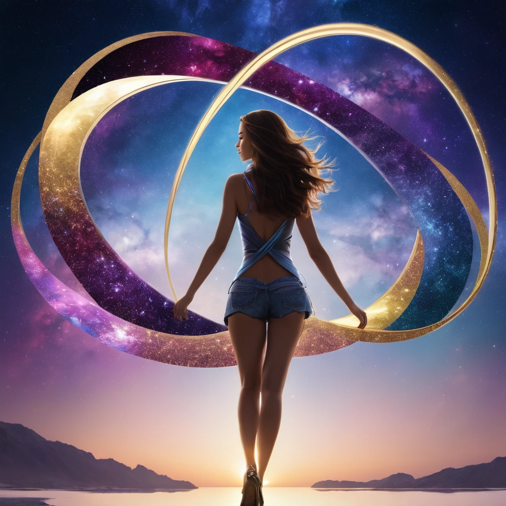 woman infinity, 8k