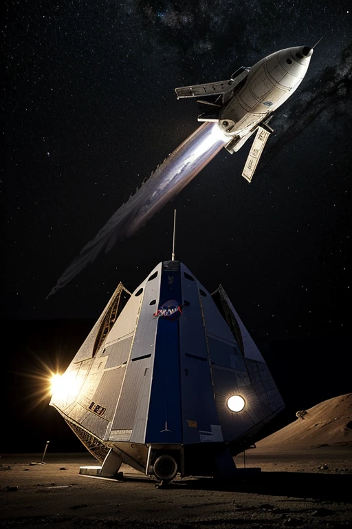 NASA's spaceship exploded