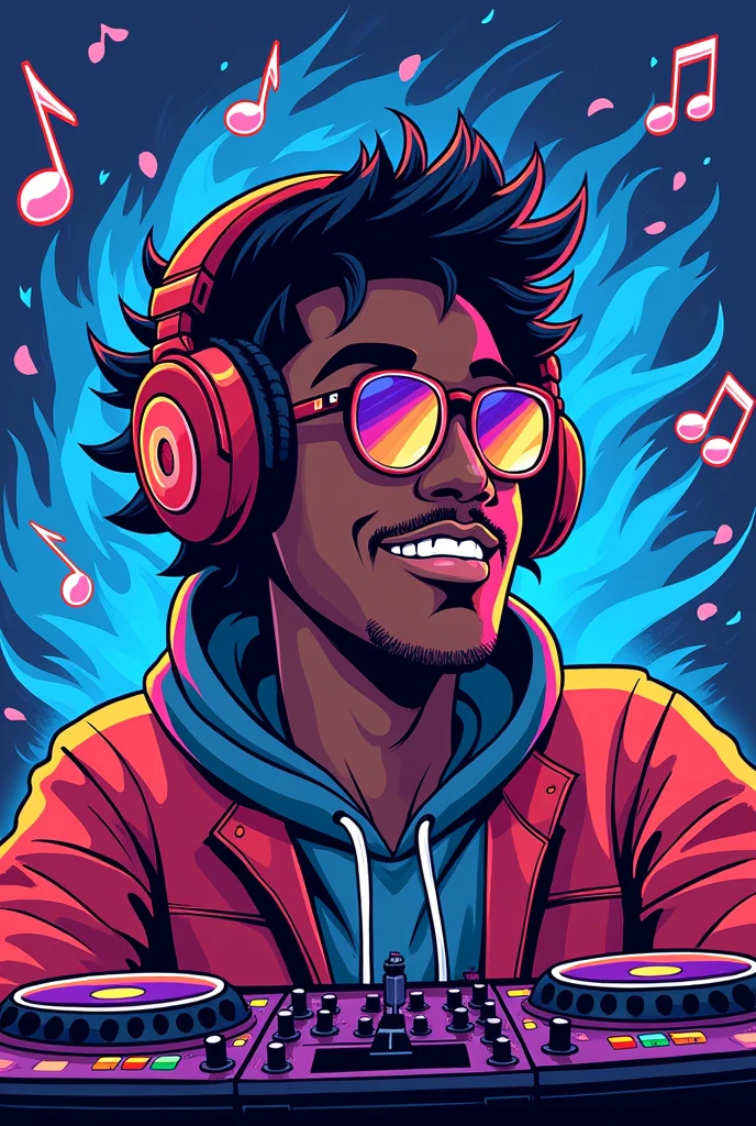 Create a profile picture for a music YouTube channel 