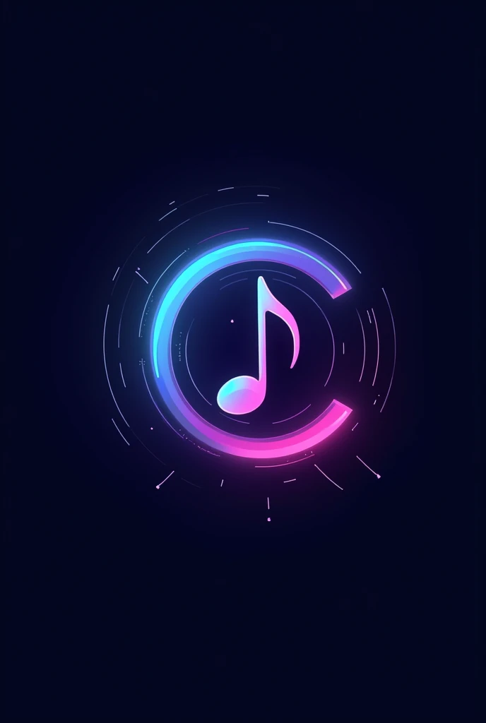 Create a logo for a music app called cisum 