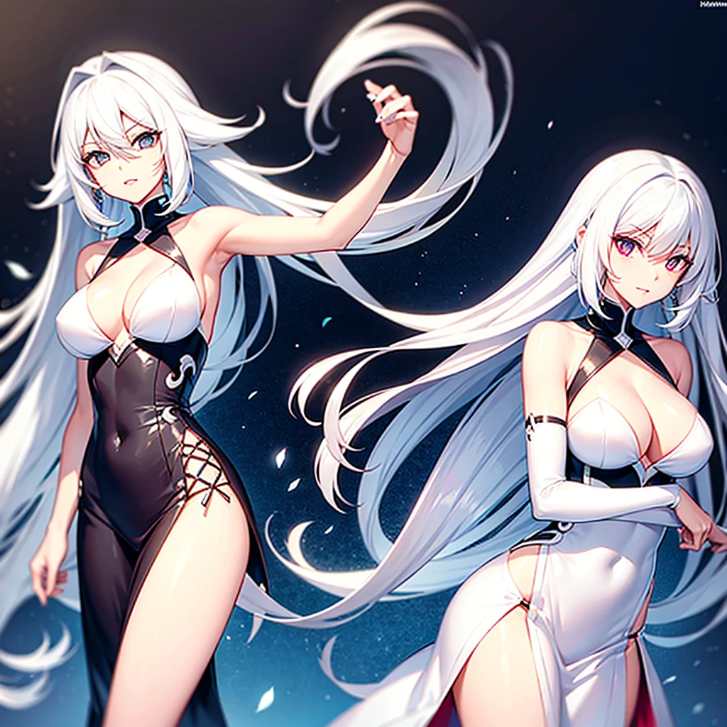 KAYANNA with white hair