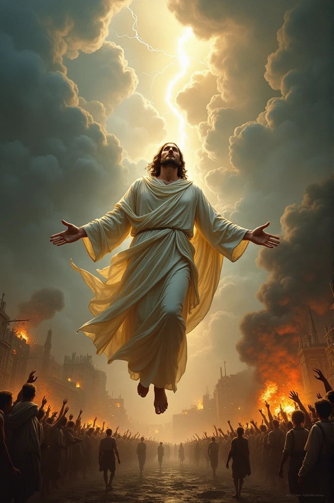 JESUS RETURNS IMAGE AND FIND THE WORLD I CHAOS