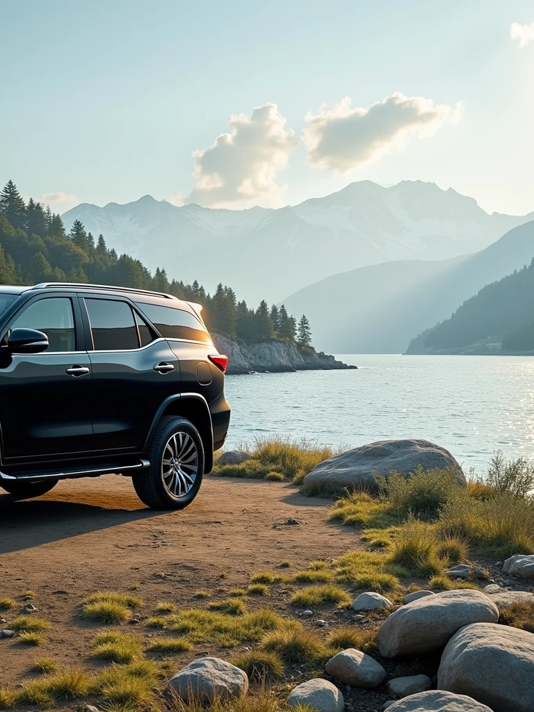 Change the car to fortuner legender
