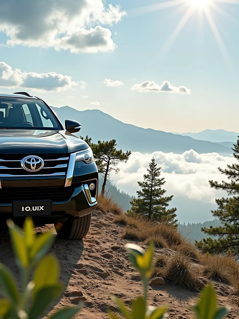 Change the car to fortuner legender