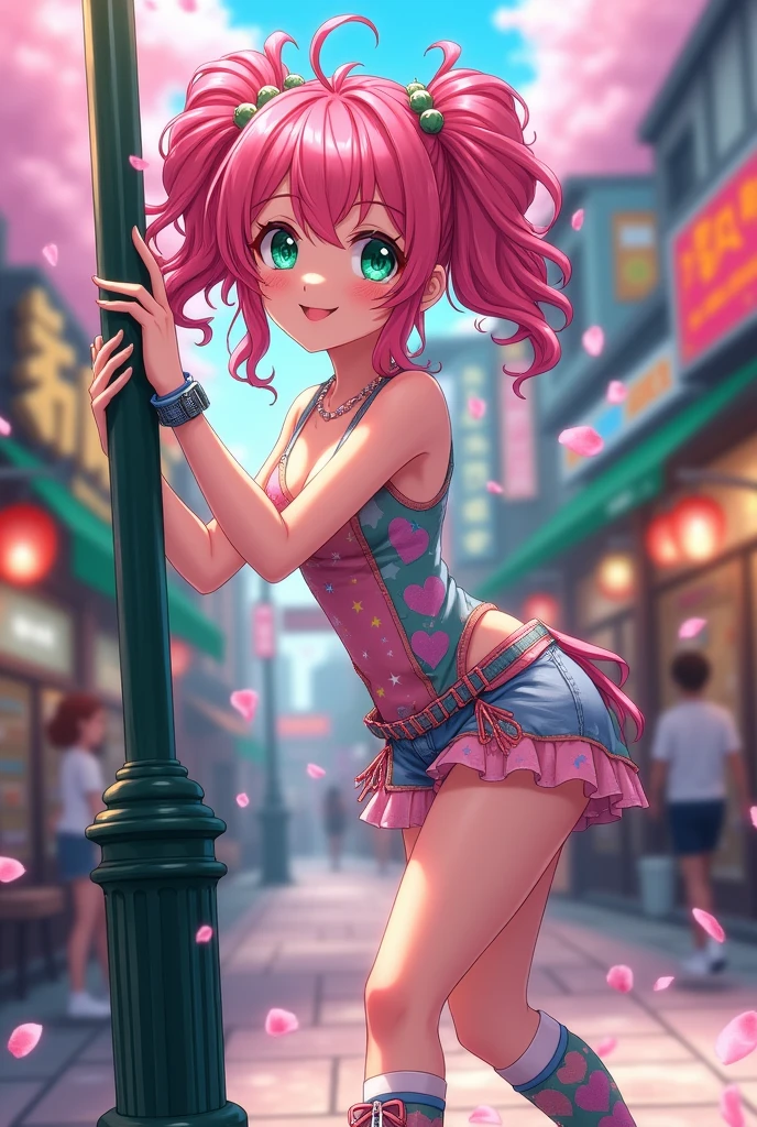 A naughty-looking anime girl