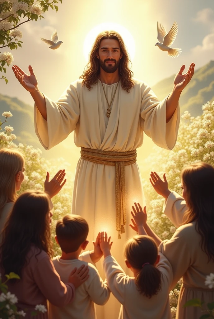 Image of Jesus blessing