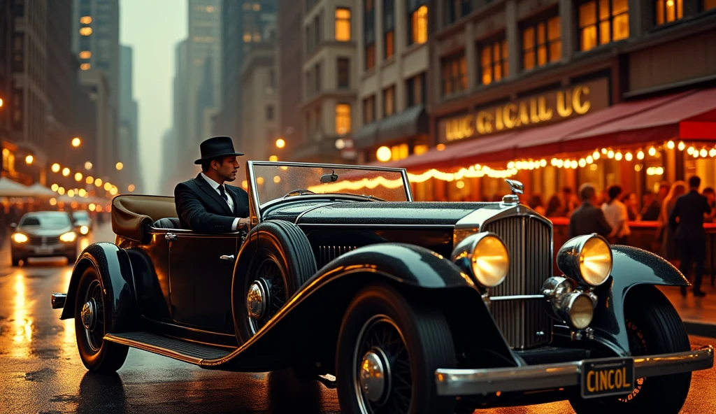 Lincoln Continental atmosphere of Chicago in 1930