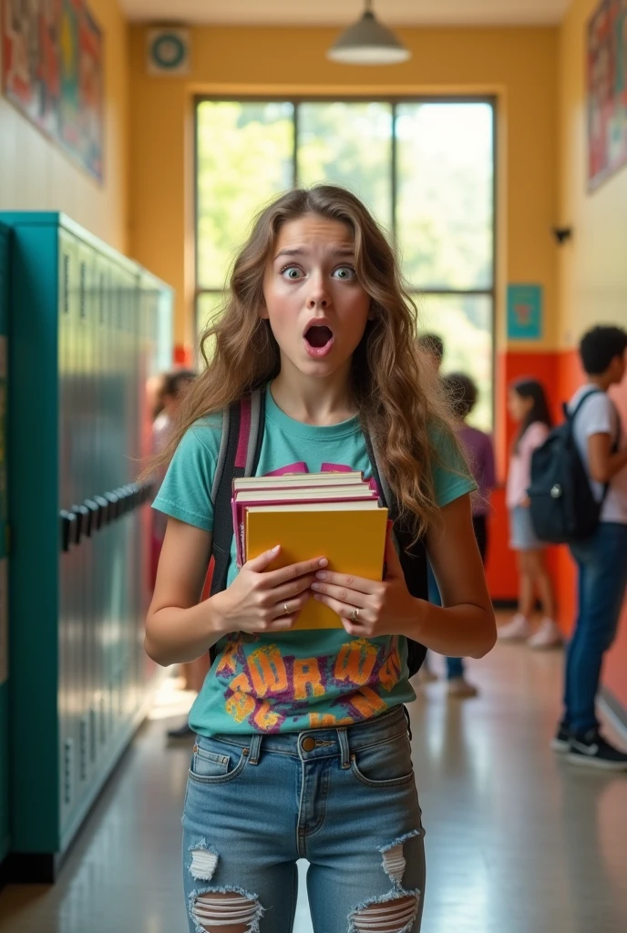 surprised teenager
