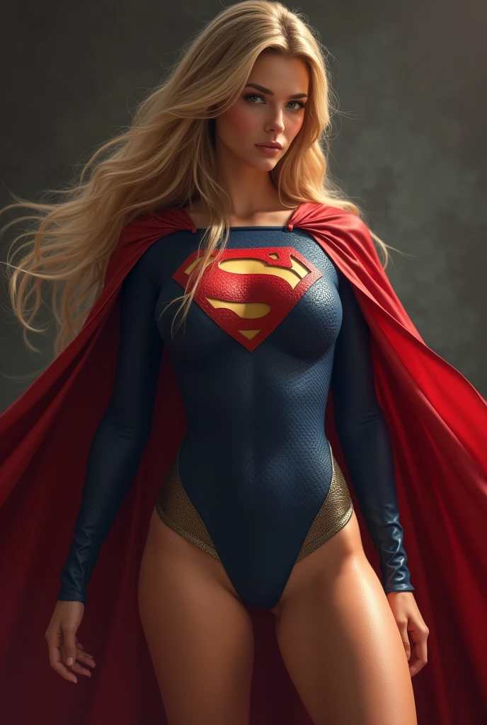 ((highest quality)), ((masterpiece)), (be familiar with), (High definition), (Realistic), (Realistic), (Best Shadow), Low contrast, (Complex:1.4), Side lighting, 8K, ((Helen Slator)), ((SUPER GIRL)), Perfect Face、Detailed、(Accurate hand and finger depiction)、Supergirl Women、Blonde、Voluptuous body、(Large Breasts:1.1)、Narrow waist、Big Ass、Alluring、glamorous, ((standing split leg)), ((Holding his crotch with his hands)), ((pissing:1.4)), Mouth open、(Eyes closed)、Anguished expression、(orgasm:1.0)、Flushing、(sweating)、On the grass、in the deep forest、wood々Surrounded by、blue sky、Side view