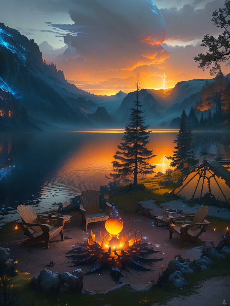 "A breathtaking masterpiece, crafted with the utmost attention to detail and rendered in extremely high quality, stands out as an 8k CG unity wallpaper. This best-in-class illustration features realistic lighting and shadows, creating an immersive and visually stunning experience. The scene, enveloped in the mysterious depths of the Abyss, is brought to life with a beautifully detailed glow that enhances its otherworldly atmosphere. Inspired by the artistry of Peter Mohrbacher, this illustration captures the essence of surreal beauty and masterful design, making it a true work of art. The absurd resolution and exceptional quality combine to create a visual experience that is both striking and unforgettable. 🌌✨"