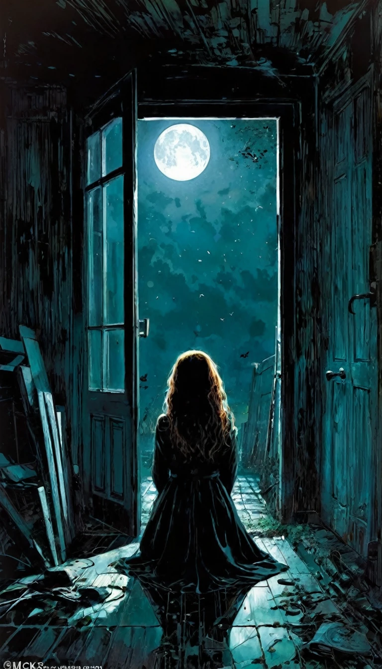 Alone at night I feel so strange I need to find All the answers to my dreams When I sleep at night I hear the cries What does this mean? I shut the door and traveled to another home I met an older man, he seemed to be alone I felt that I could trust him He talked to me that night "Lad, did you know a girl was murdered here?" "This fatal tragedy was talked about for years" Victoria's gone forever Only memories remain She passed away, she was so young Without love, without truth There can be no turning back Without faith, without hope There can be no peace of mind As the night went on I started to find my way I learned about a tragedy A mystery still today I tried to get more answers But he said, "You're on your own" Then he turned away and left me as I stand there all alone He said, "You'll know the truth As your future days unfold, unfold" Without love, without truth There can be no turning back Without faith, without hope There can be no peace of mind Now it is time to see how you died Remember that death is not the end But only a transition, sexy, art inspired by Bill Sienkiewicz and Dave McKean