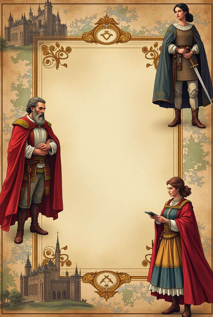 some images to decorate a history notebook 
