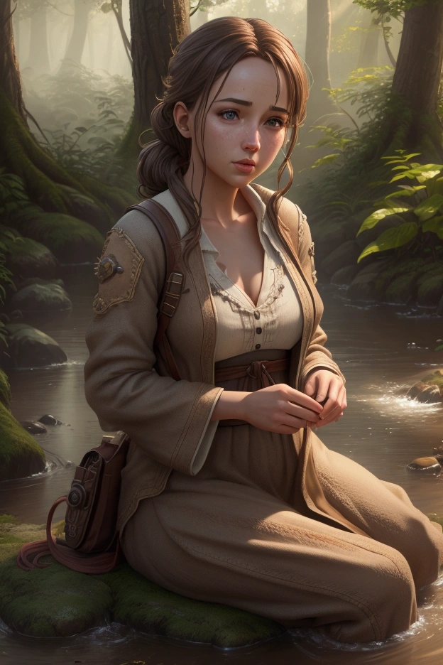 Natural settings, (Character focus:1.1), Realistic, Very detailed, Highly detailed, Best quality, Highest quality, Real lighting, Hyperrealism, Very detailed