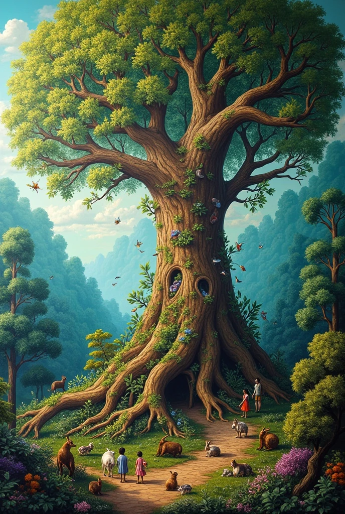Biology image with dimensions of 8'7 tall and 5'7 wide