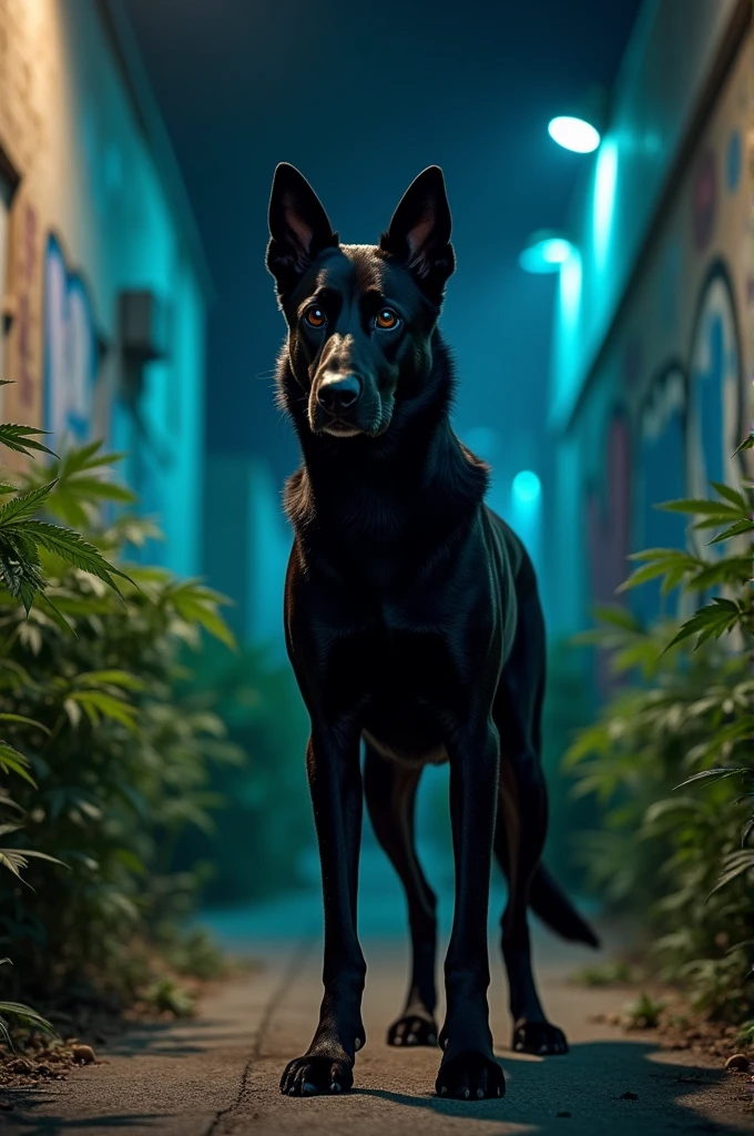 black Dog, police, marihuana