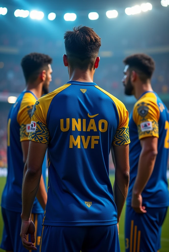 I'm creating a uniform with the name União MVF