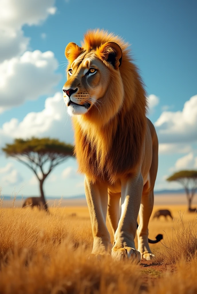 brave lioness